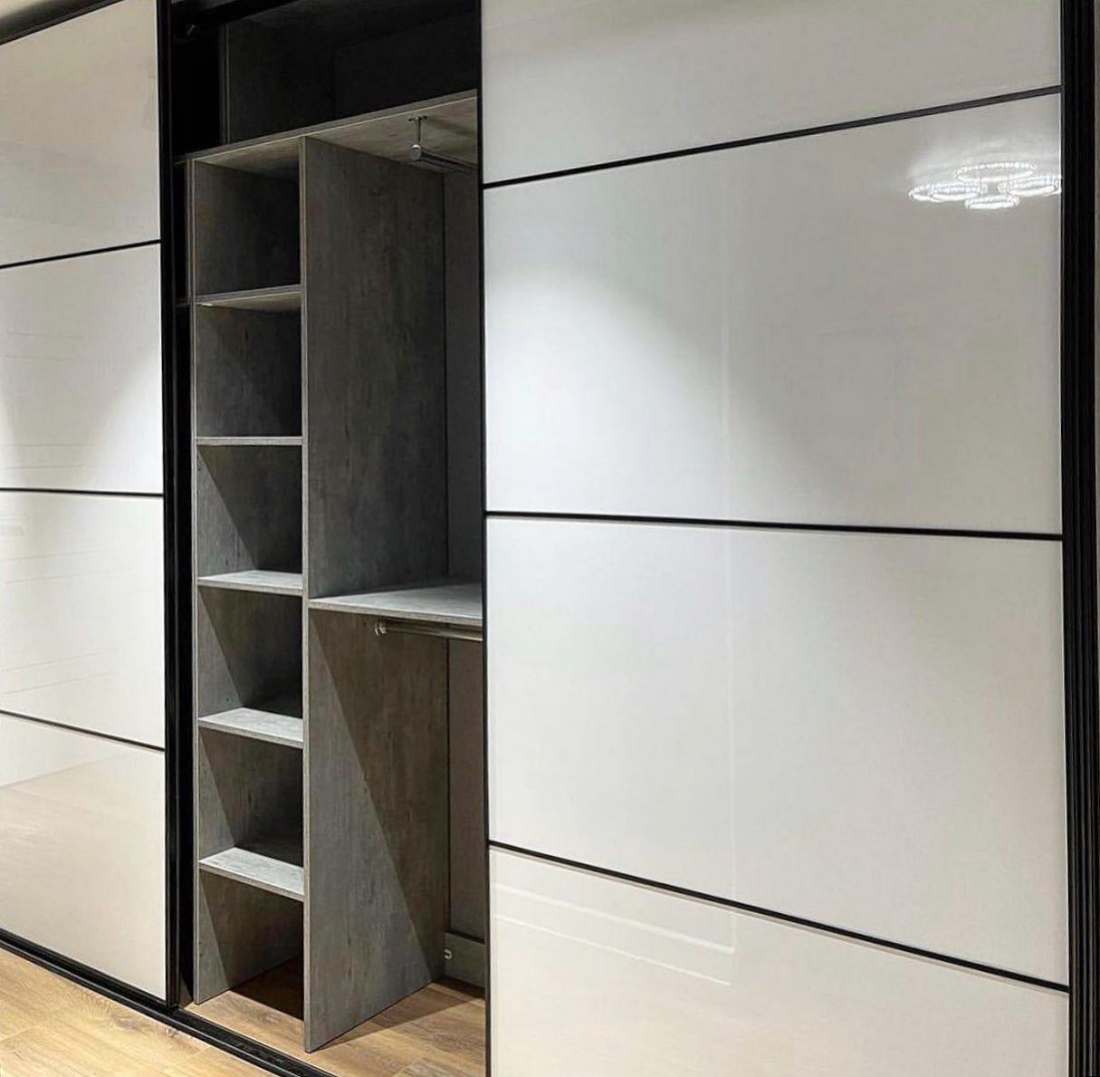 Современный раздвижной шкаф-купе, ЖК Новая заря, фото - 1