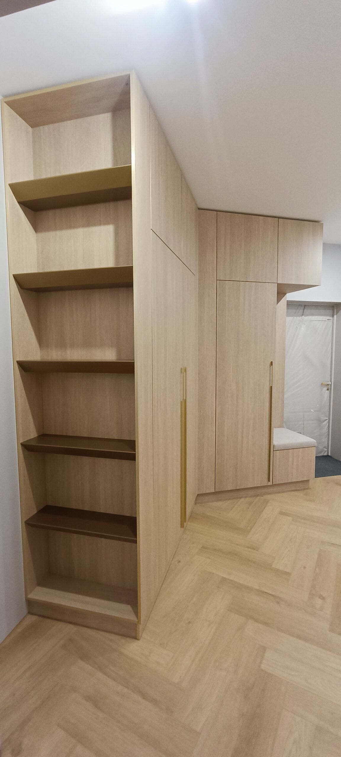 Шкаф в прихожую с LED-подсветкой, фото - 1