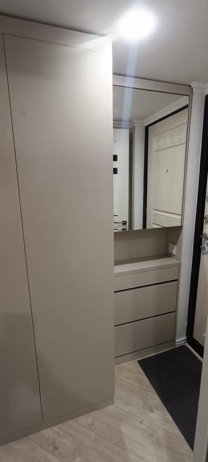 Шкаф-лестница на кровать-чердак в студию, фото - 1