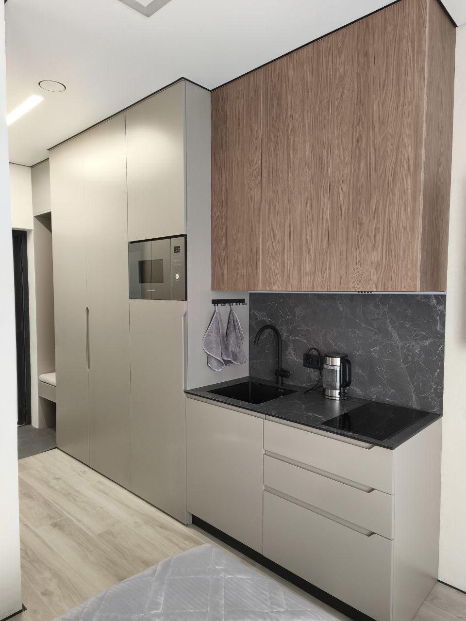 Комплект мебели в студию 18м² в ЖК Кислород, фото - 1